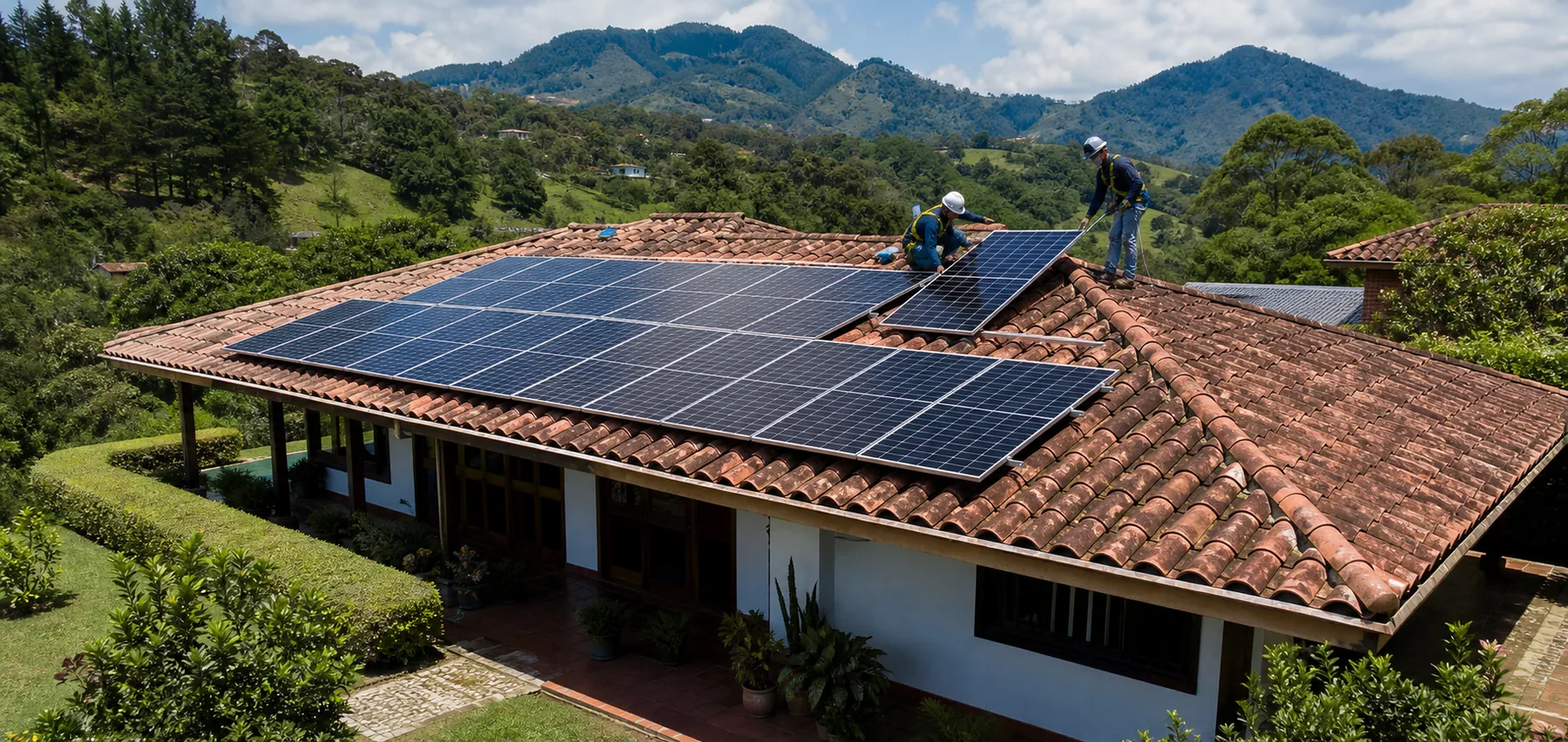 Paneles solares para casa en Colombia y Medellín